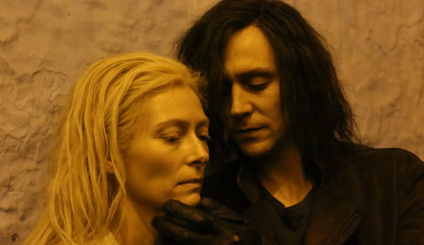 Tilda Swinton et Tom Hiddleston dans Only Lovers Left Alive de Jim Jarmusch.