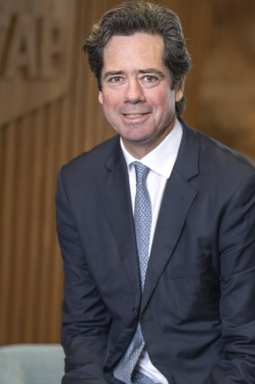 Gillon McLachlan, PDG de Tabcorp et ancien patron de l'AFL.