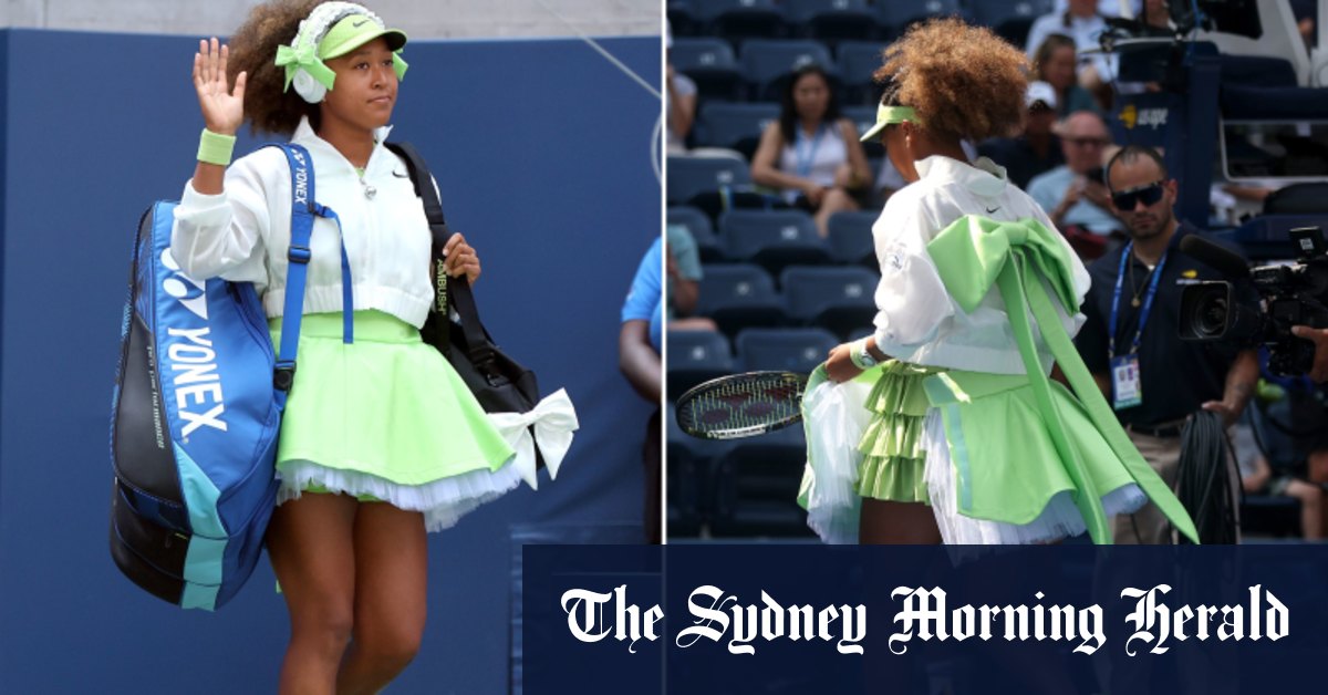 La tenue de Naomi Osaka pour l'US Open fait fureur auprès des fans de mode et de tennis