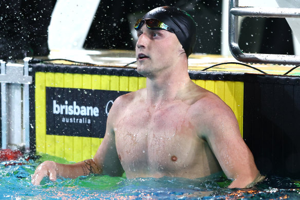 Elijah Winnington a dû surmonter une « crise de dépression » pour être en lice pour la gloire olympique à Paris.