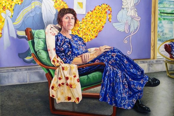The Artist's Studio d'Imogen Corbett, un portrait de l'artiste et éducatrice Natalya Hughes, a remporté le Brisbane Portrait Prize en 2024.