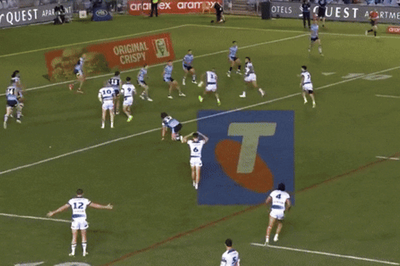 Le dernier acte de Johnson dans la NRL.