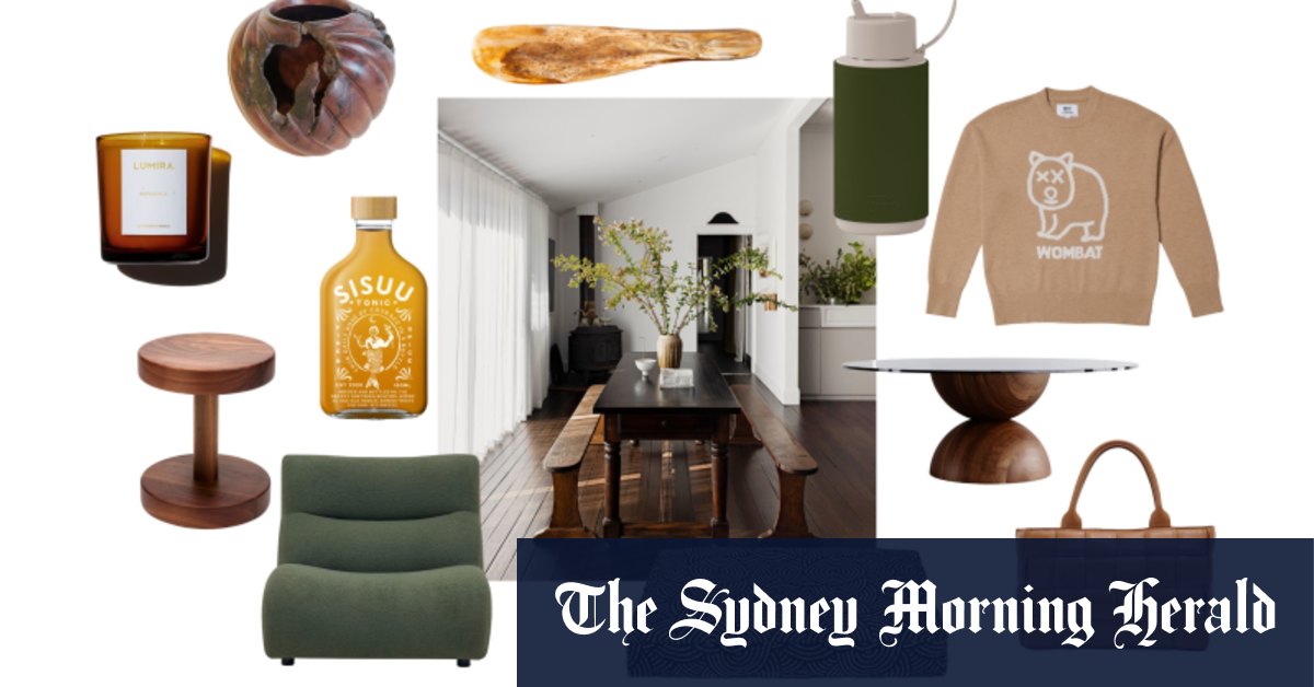 Décoration d'intérieur de fabrication australienne, du cuir de luxe au parfum de flore indigène