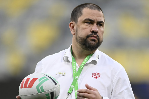 Jamie Soward, entraîneur des Dragons NRLW.