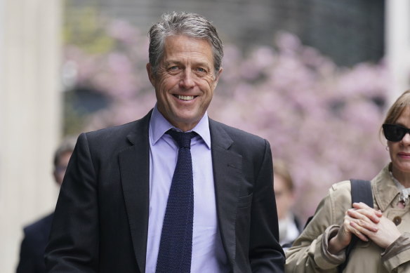 Hugh Grant a reçu une indemnité « énorme ».