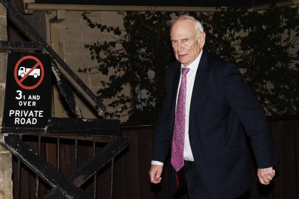 L'ancien président du Parti libéral fédéral et ancien ministre Richard Alston en juin 2016.