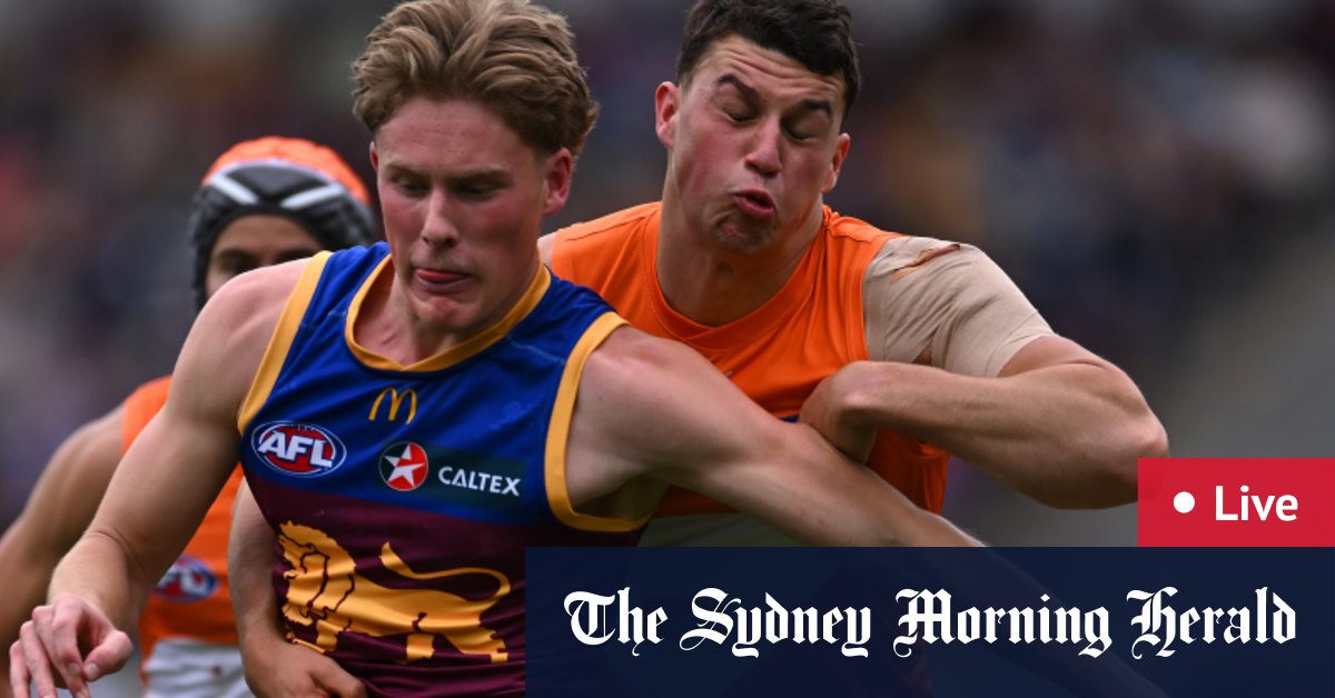 GWS Giants v Brisbane Lions scores, résultats, rencontres, équipes, conseils, jeux, comment regarder