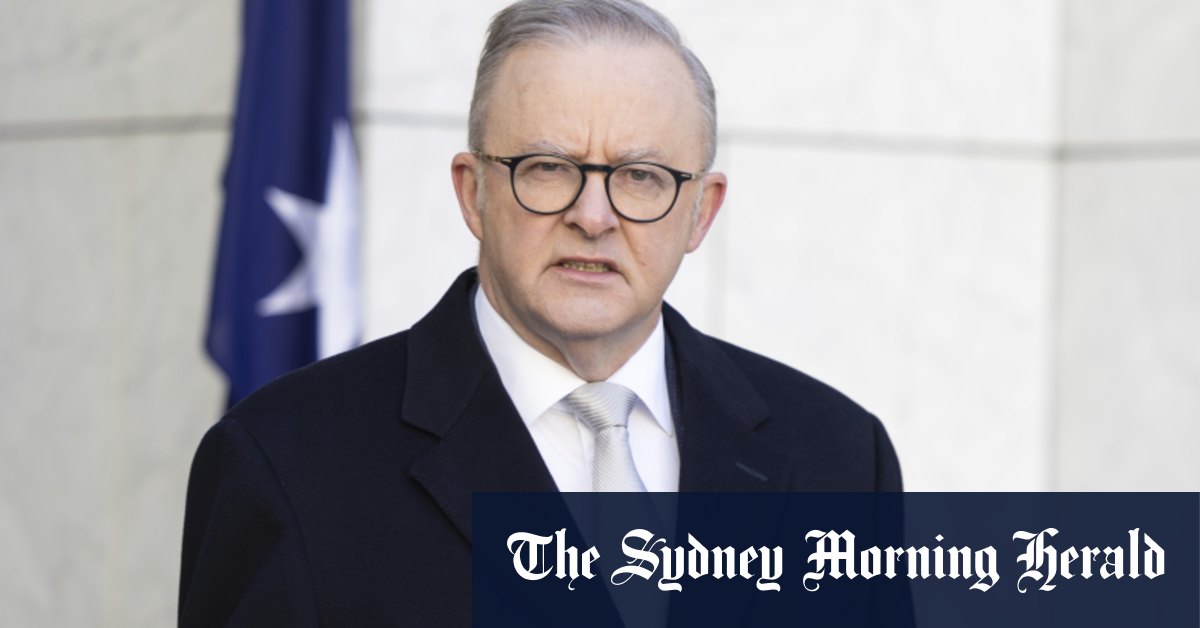 Anthony Albanese critique le Sénat avant un vote crucial