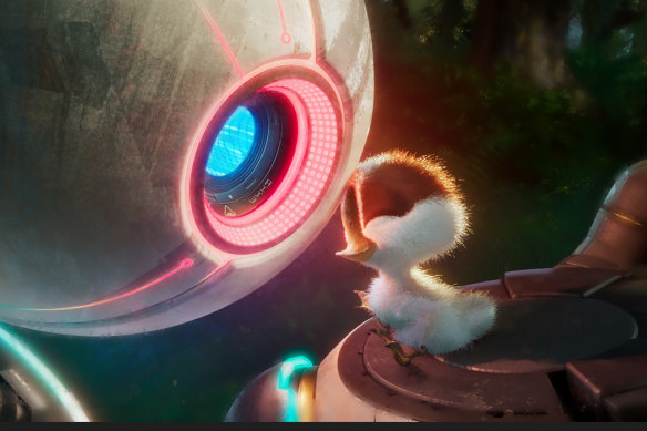 Roz (Lupita N'yongo) et Brightbill (Kit Connor)