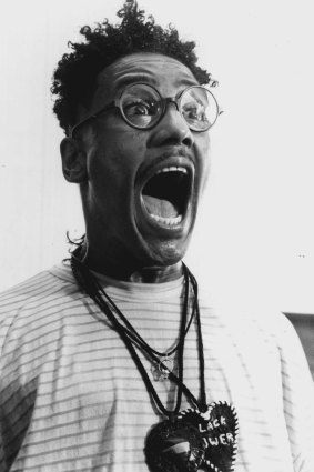 Esposito joue Buggin' Out dans Do the Right Thing de Spike Lee.