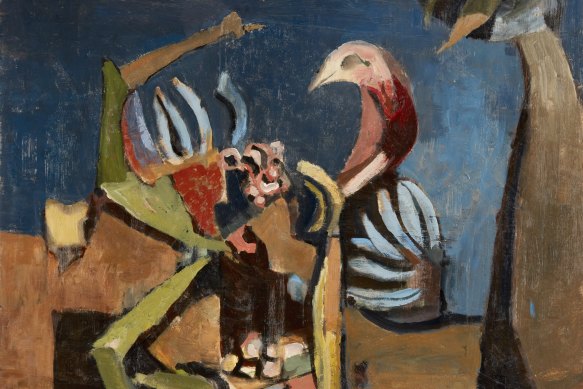 Ladys Fingers de Carl Plate (1954) chez Annette Larkin Fine Art.