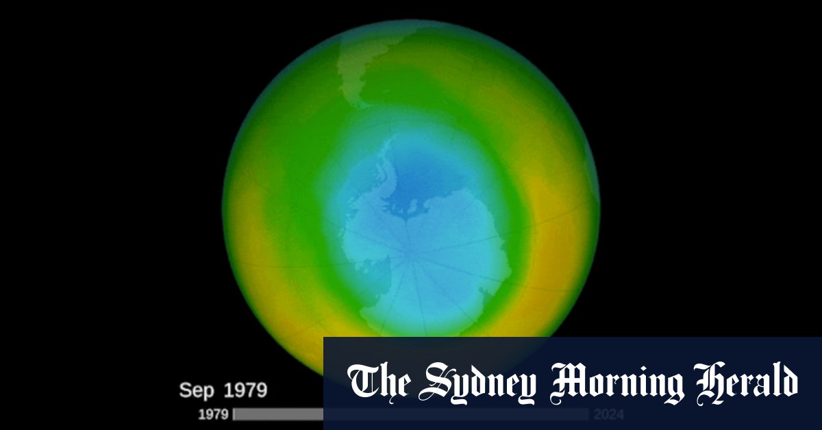 La formation de trous dans la couche d’ozone retardée en 2024