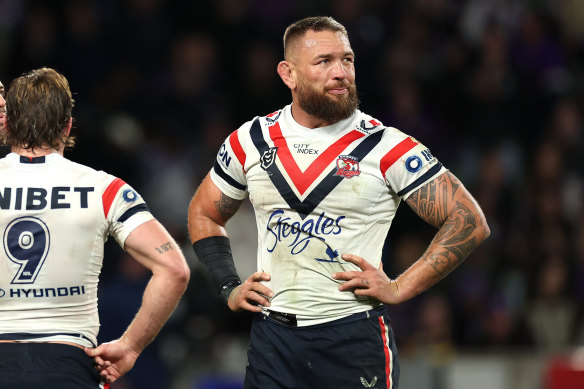 Jared Waerea-Hargreaves a disputé son dernier match pour les Roosters.