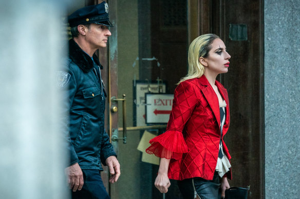 Lady Gaga dans le rôle de Lee Quinzel, alias Harley Quinn, dans Joker : Folie à Deux.