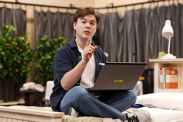 Beau Woodbridge a vu pour la première fois Dear Evan Hansen à Broadway à l'âge de 14 ans. 