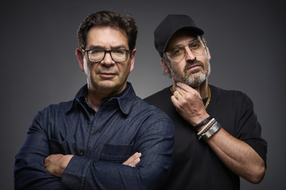 Les réalisateurs Peter Ettedgui, à gauche, et Ian Bonhôte ont eu carte blanche par les enfants de Christopher Reeve.