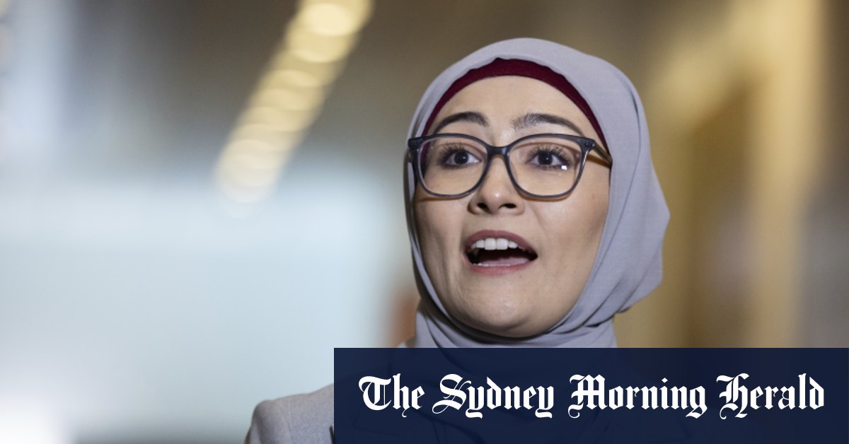 Fatima Payman dénonce les « tactiques de réserve » d'Anthony Albanese et annonce un nouveau parti