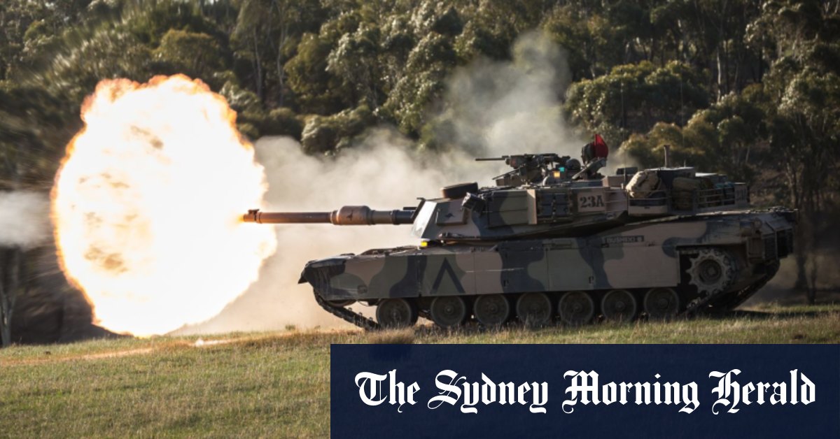 L'Australie fait don de 49 chars Abrams à l'Ukraine