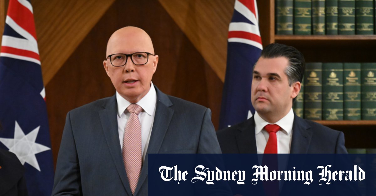 Peter Dutton promet 5 milliards de dollars pour les infrastructures afin d'accélérer le développement de nouveaux logements
