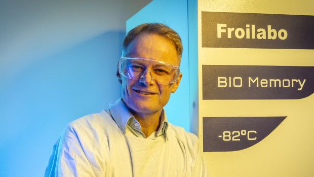 Professeur Richard Scolyer au Melanoma Institute Australia, où il est co-directeur médical avec le professeur Georgina Long.