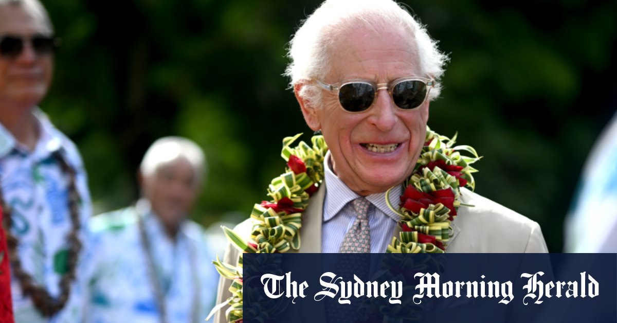 Le roi Charles appelle à une action contre le changement climatique aux Samoa