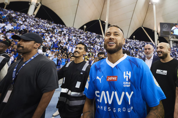 Neymar a également rejoint la révolution de la Saudi Pro League.