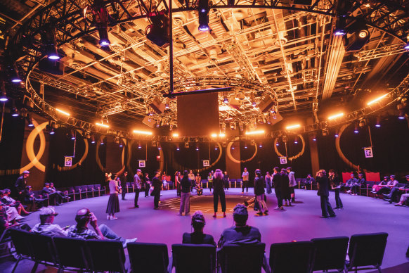 KAGAMI au Shed, New York, en 2023.