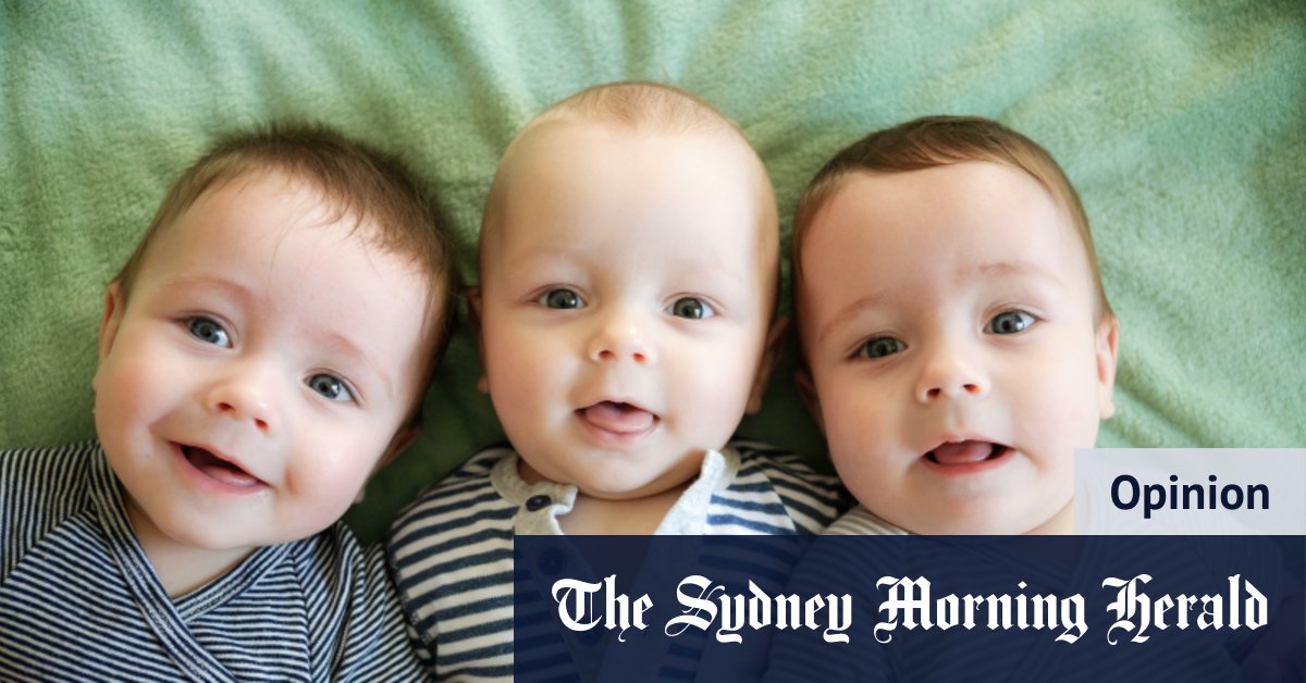 La baisse des taux de natalité en Australie révèle les raisons pour lesquelles les gens n'ont pas d'enfants. Mais je pense que tu devrais les ignorer