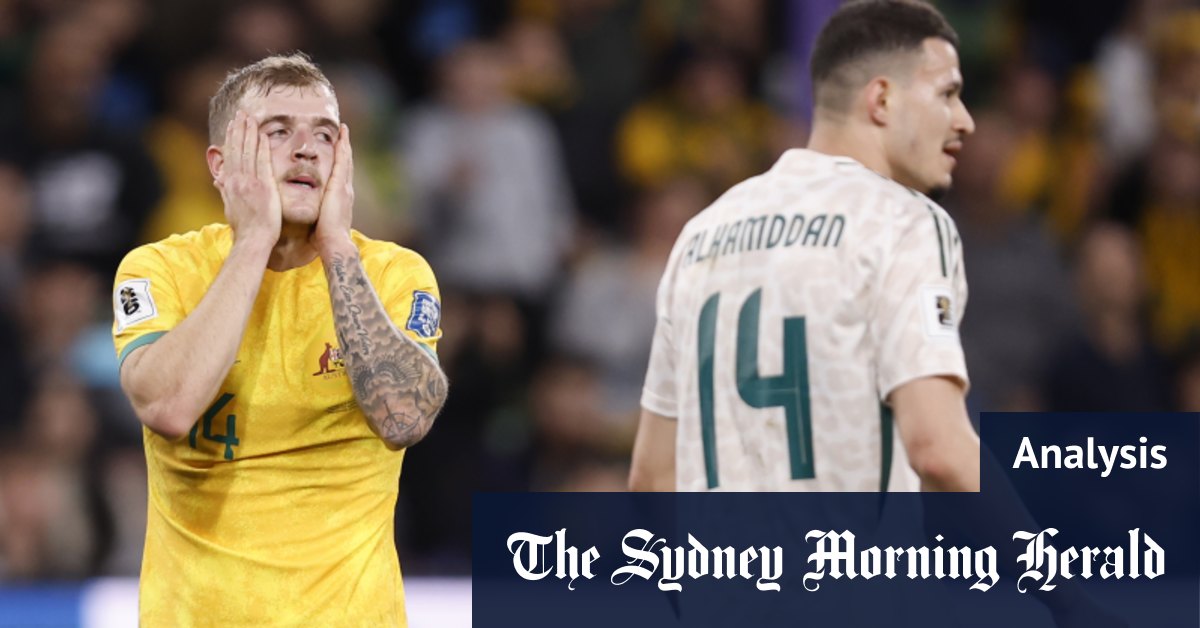 Éliminatoires de la Coupe du Monde 2024 Australie contre Arabie Saoudite : les Socceroos regrettent leurs occasions perdues