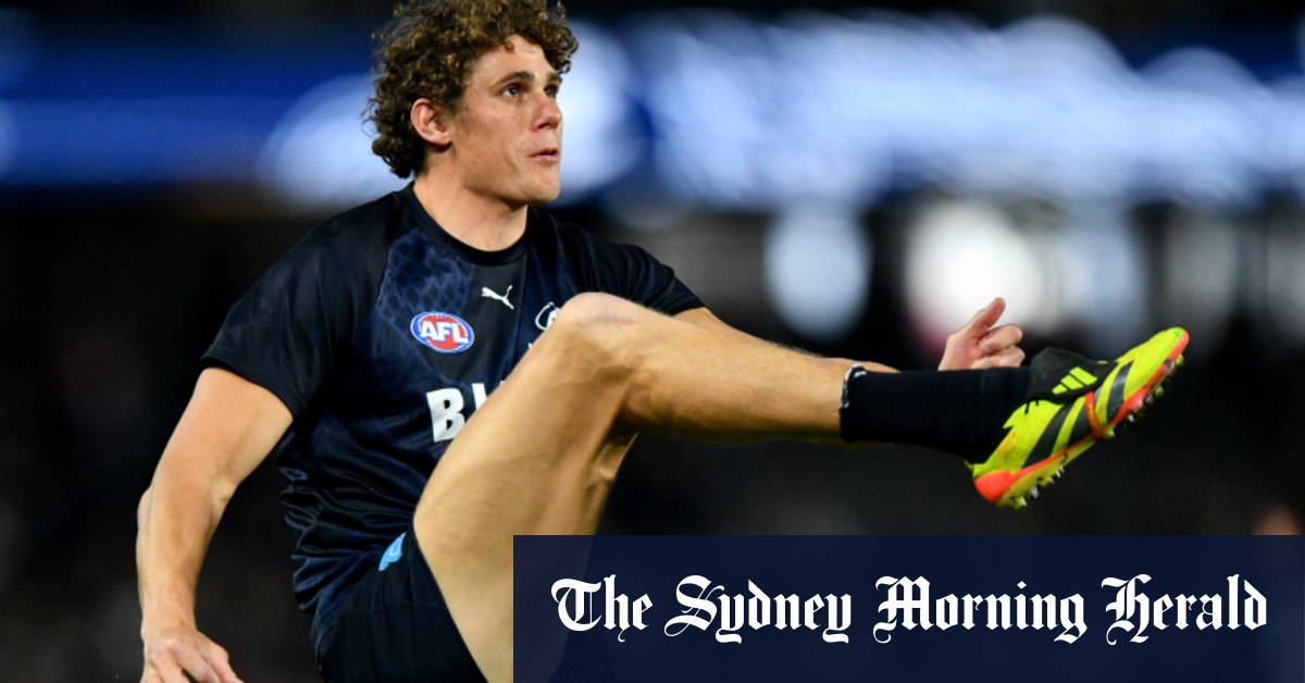 La superstar des Carlton Blues, Charlie Curnow, révèle l'étendue de son opération à la cheville