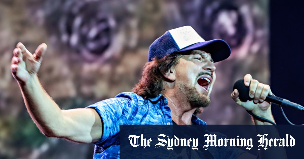 Le spectacle Pearl Jam inspire les vrais croyants