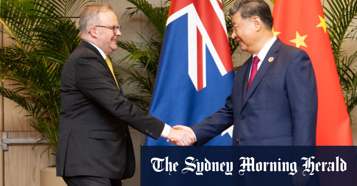 Anthony Albanese rencontre le Chinois Xi Jinping à Rio