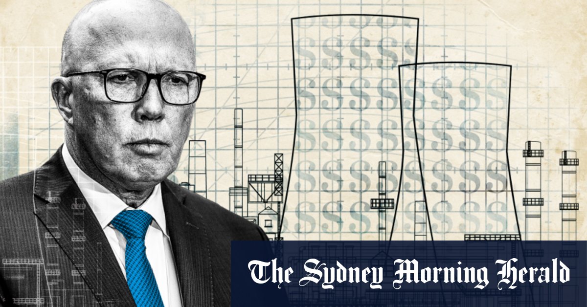 Le CSIRO a refait son rapport GenCost. C'est une mauvaise nouvelle pour Peter Dutton