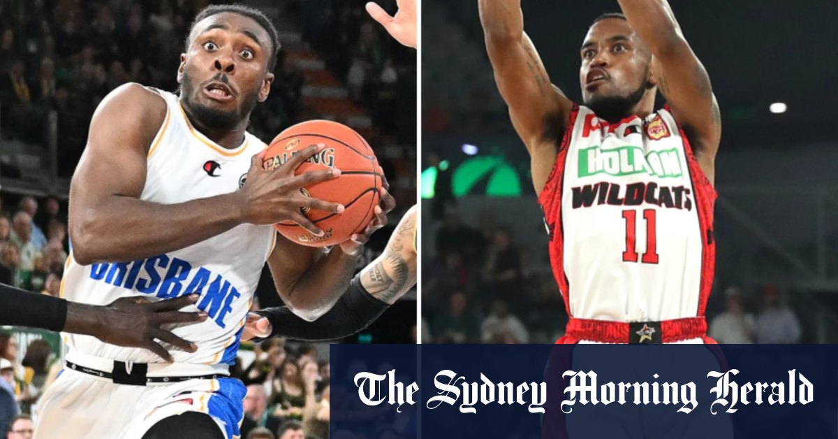 Le grand Leroy Loggins des Brisbane Bullets et des Boomers lance un défi à James Batemon