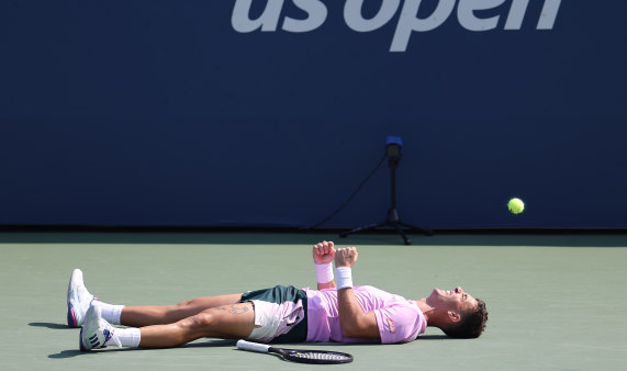 Kokkinakis a surpris la star grecque Stefanos Tsitsipas à l'US Open de cette année.