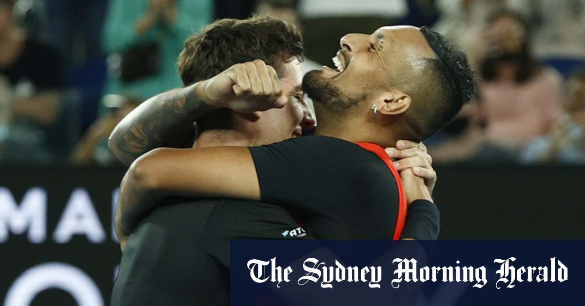 Nick Kyrgios et Thanasi Kokkinakis s'associeront en double