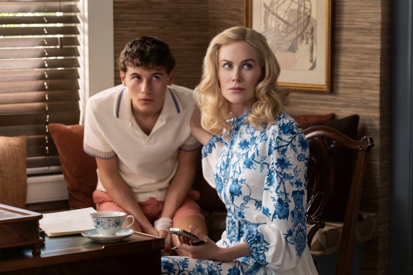 Nicole Kidman avec Sam Nivola dans Le Couple Parfait.