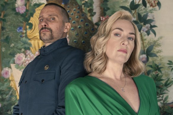 Kate Winslet et Matthias Schoenaerts dans Le Régime.
