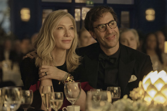 Cate Blanchett et Sacha Baron Cohen en clause de non-responsabilité.