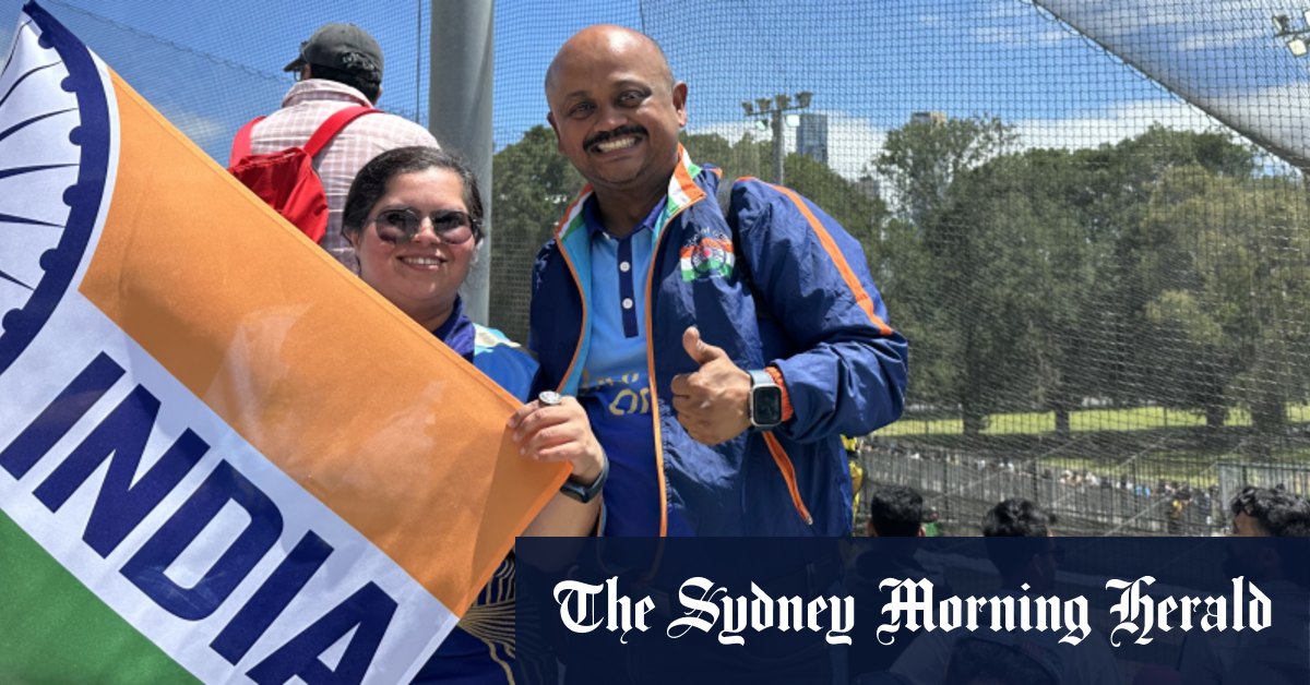 Les supporters indiens affluent à l’entraînement ouvert du Melbourne Cricket Ground