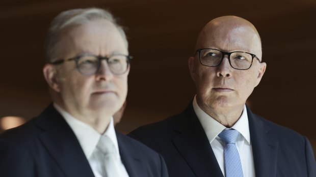 Aucun des deux n'est particulièrement populaire, mais tous deux aspirent à diriger le pays après les prochaines élections : le Premier ministre Anthony Albanese et le chef de l'opposition Peter Dutton.