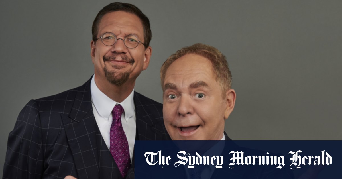 Les magiciens Penn & Teller s'apprêtent à entamer une tournée australienne