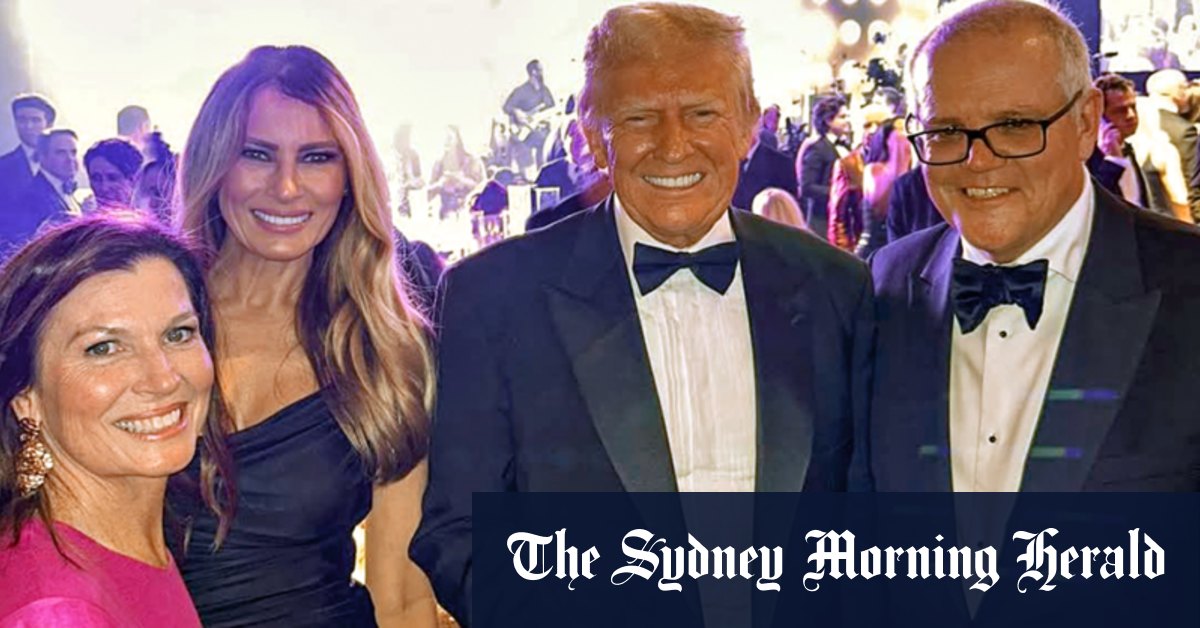 Scott Morrison passe le réveillon du Nouvel An avec Donald Trump à Mar-a-Lago