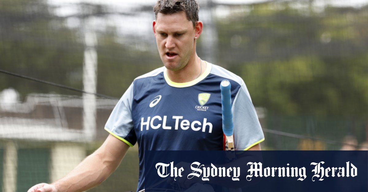 Beau Webster s'apprête à faire ses débuts au test lors du cinquième test au Sydney Cricket Ground
