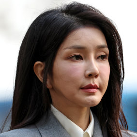 Kim Keon-hee en 2023.