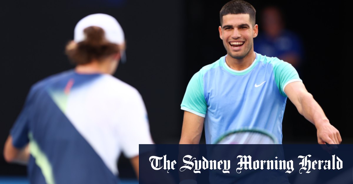 Carlos Alcaraz savoure la mise au point alors qu'Alex de Minaur revendique la victoire du choc caritatif