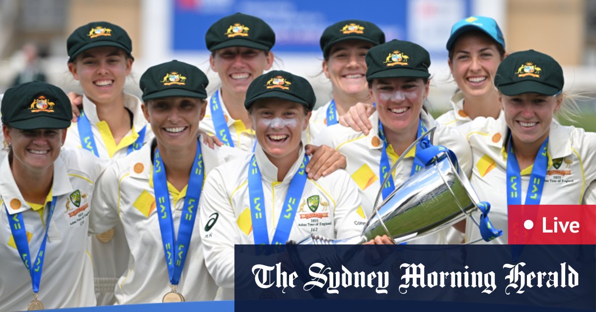 Cendres de femmes, North Sydney, cendres, cricket, Australie
