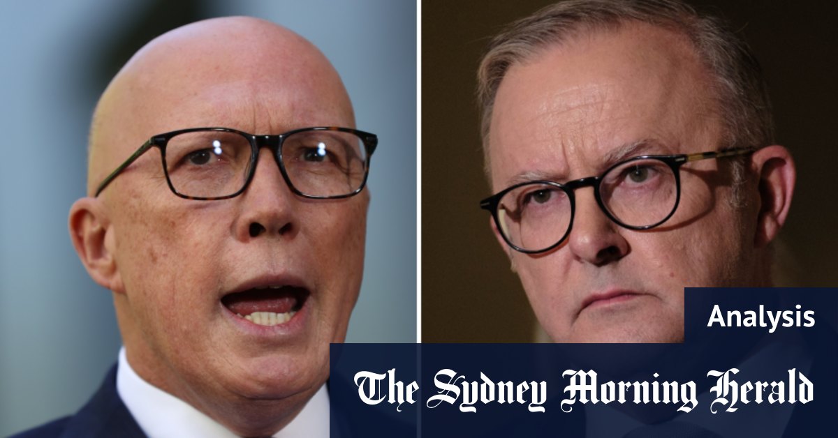 La confrontation entre Anthony Albanese et Peter Dutton devrait être alimentée par la peur et non par l'espoir