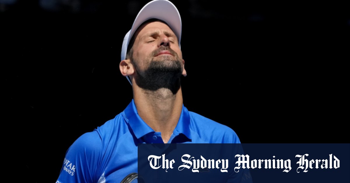 Djokovic se retire sensationnel de la demi-finale masculine contre Zverev; Pécheur, Shelton pour s'affronter ce soir