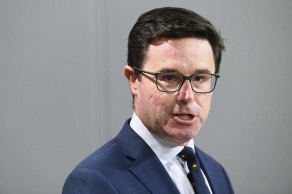 Le leader des Nationaux, David Littleproud, a expliqué comment la coalition faisait campagne sur la peur.